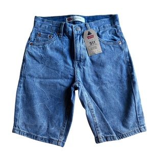 NWT Levi’s 511 Boys Denim Shorts